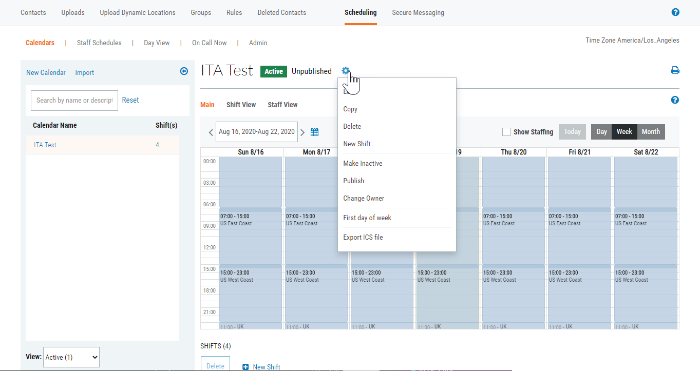 Change Calendar Owner