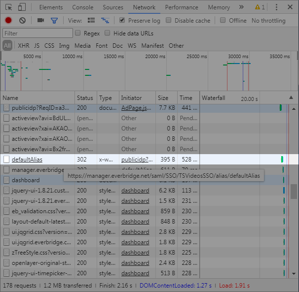 Default Alias in Network Log