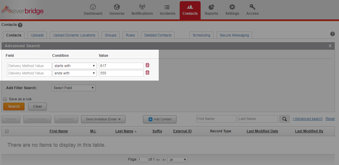 AND Search Statements