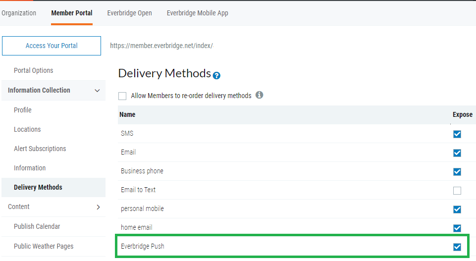 Everbridge Push Notifications