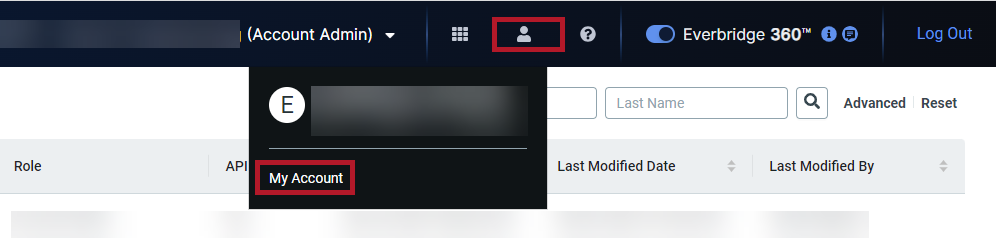 screenshot of how to get to user profile