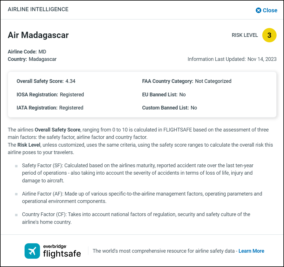 Airline Risk Intelligence Details - Air Madagascar.png