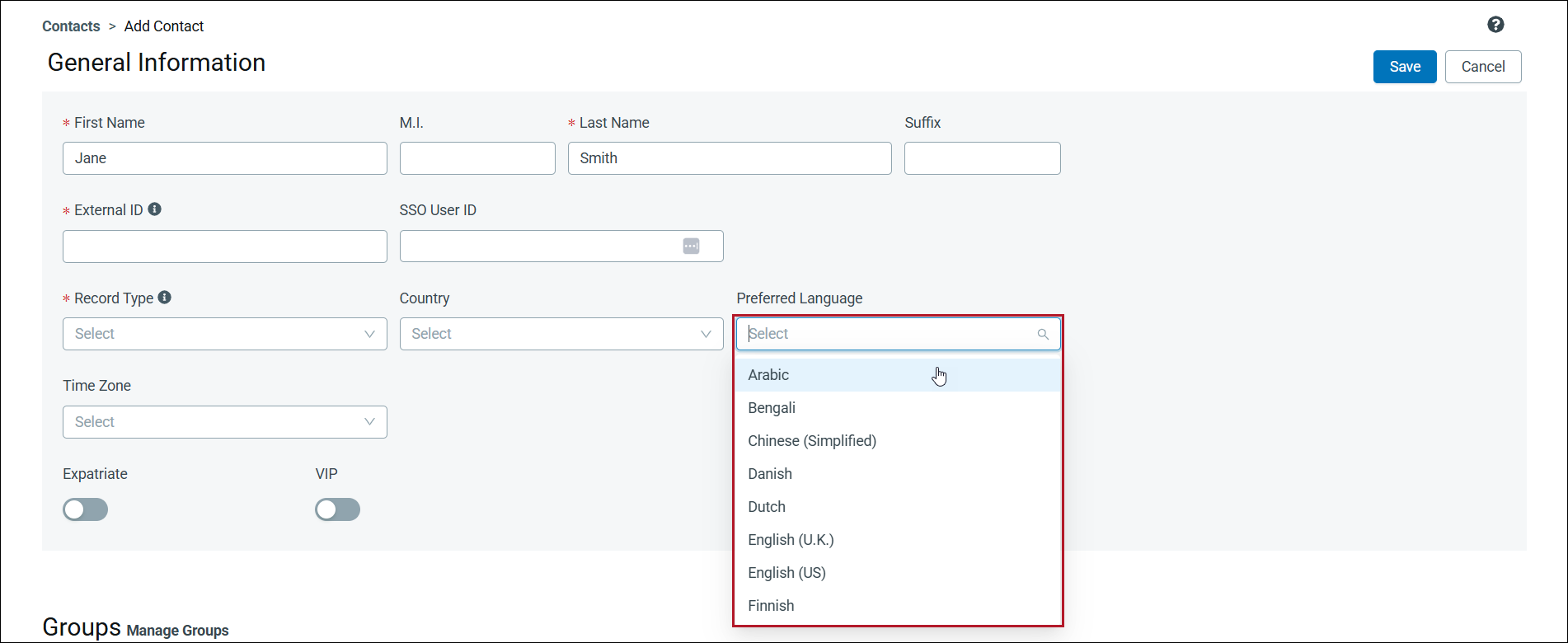 Select Language Preference on Contact Record.png
