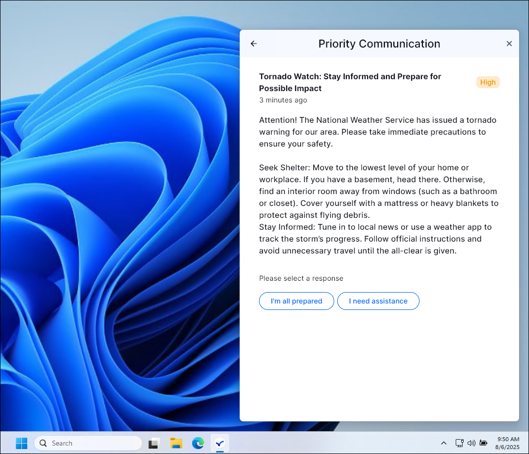 High Priority Communications EB360 Deskstop App.png