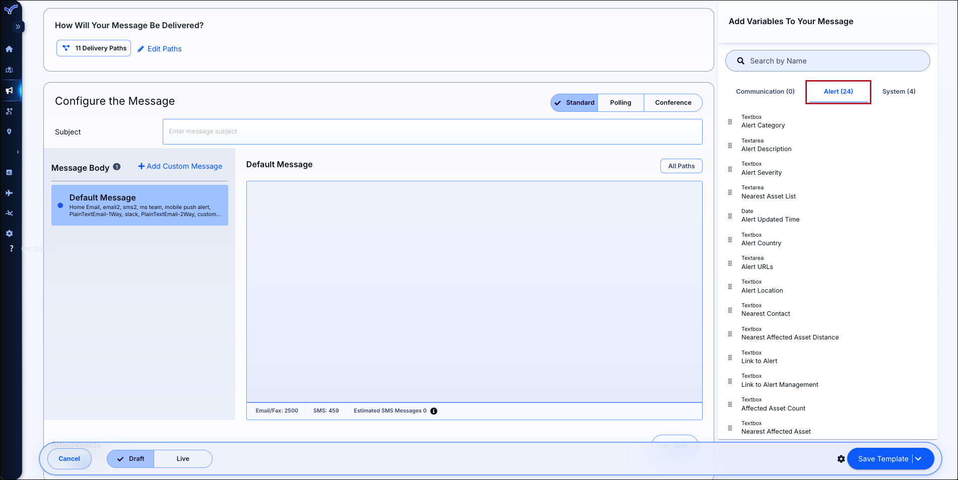 Add Alert Variables to Communication.png