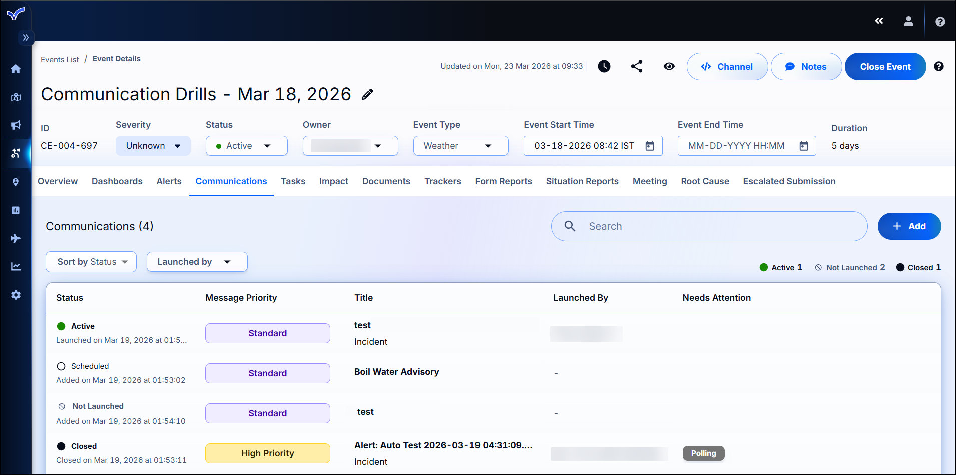 Incidents in Communications Tab Critical Event Details.png